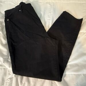 Buffalo Bitton Black High Rise Soft Stretch Skinny Jeans